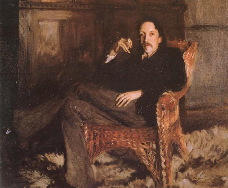 John Singer Sargent Robert Louis Stevenson china oil painting image